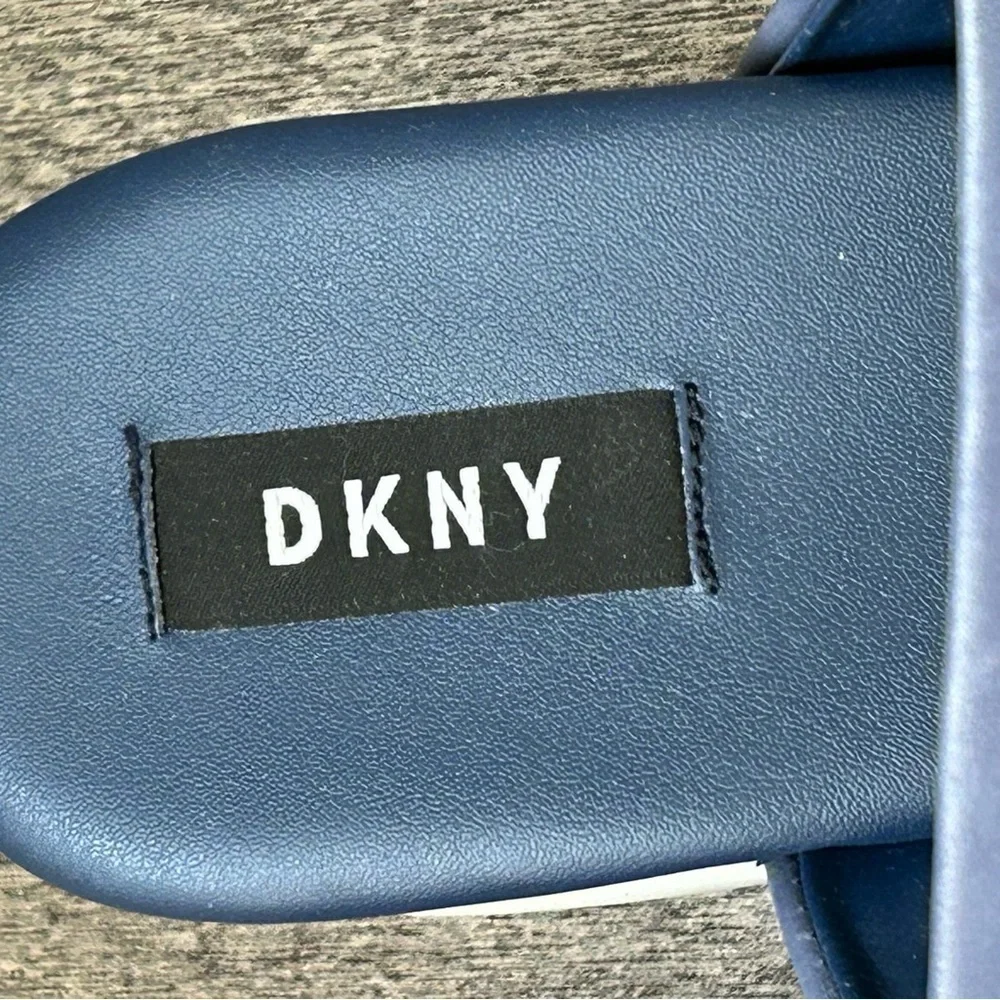 DKNY Slip-on Platform Mule Sandals Sz 10